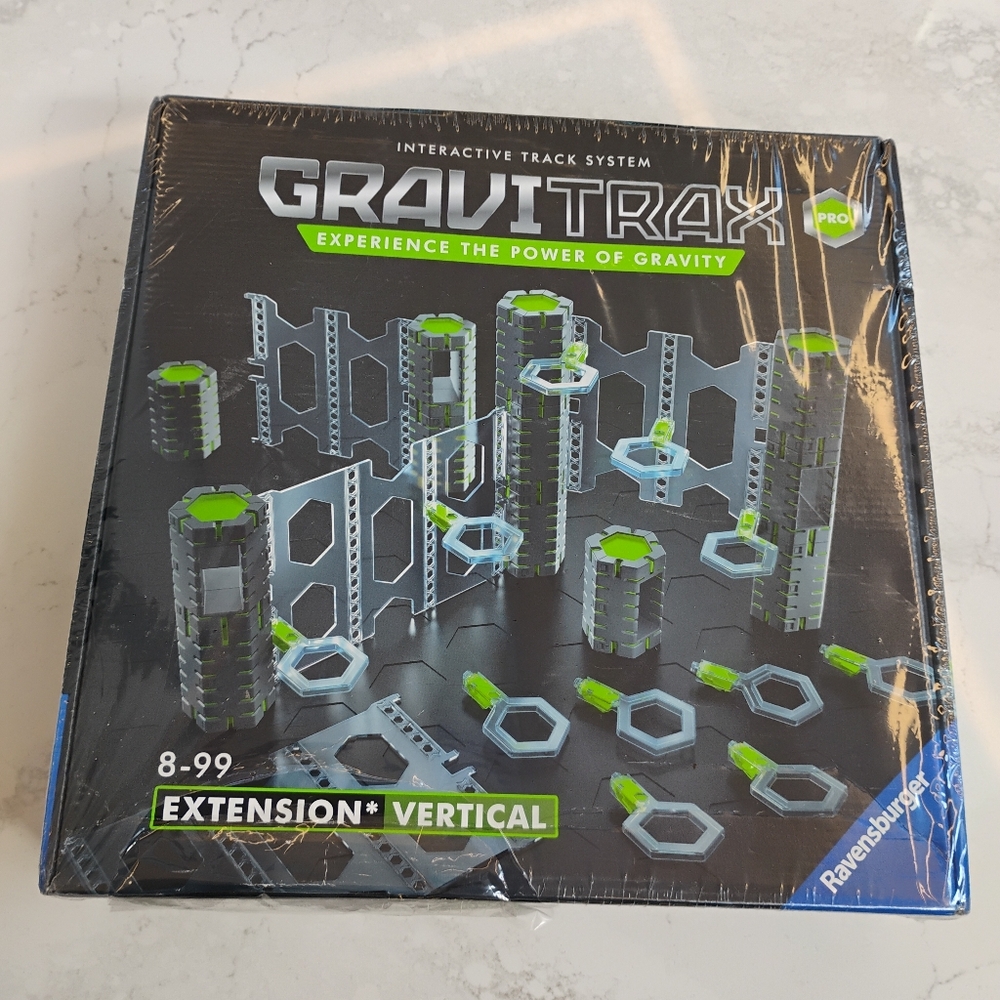 New Ravensburger Gravitrax Pro Starter Set, Stem Building Toy,  Factory Sealed